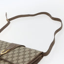GUCCI GG Supreme Shoulder Bag PVC Beige Gold 904 02 050 Auth 156165-8
