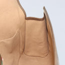 GUCCI GG Supreme Web Sherry Line Clutch Bag PVC Beige Gold 89 01 031 Auth 156166-18