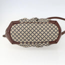 GUCCI Diamante Sukey Hand Bag Canvas 2way Beige Gold 247902 Auth 156167-11