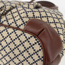 GUCCI Diamante Sukey Hand Bag Canvas 2way Beige Gold 247902 Auth 156167-12