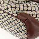 GUCCI Diamante Sukey Hand Bag Canvas 2way Beige Gold 247902 Auth 156167-14