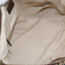 GUCCI Diamante Sukey Hand Bag Canvas 2way Beige Gold 247902 Auth 156167-20