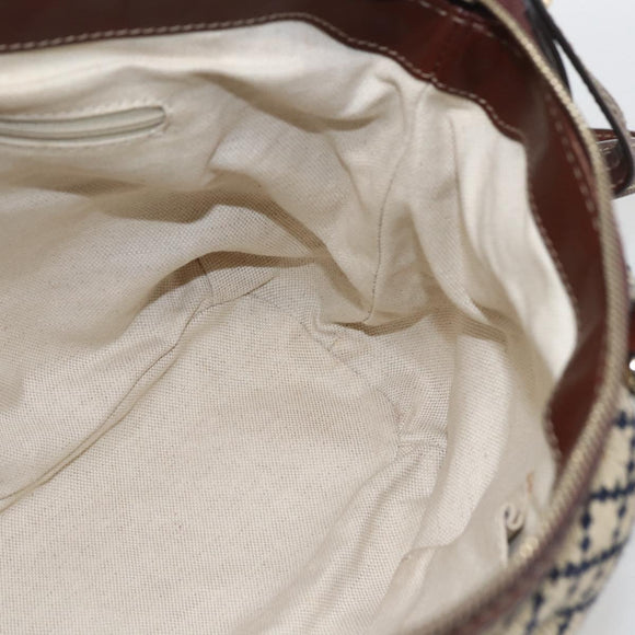 GUCCI Diamante Sukey Hand Bag Canvas 2way Beige Gold 247902 Auth 156167