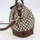GUCCI Diamante Sukey Hand Bag Canvas 2way Beige Gold 247902 Auth 156167-5