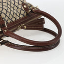 GUCCI Diamante Sukey Hand Bag Canvas 2way Beige Gold 247902 Auth 156167-7