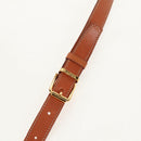 CELINE Macadam Canvas Hand Bag PVC 2way Beige Gold Auth 156173V-10