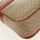 CELINE Macadam Canvas Hand Bag PVC 2way Beige Gold Auth 156173V-15