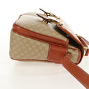 CELINE Macadam Canvas Hand Bag PVC 2way Beige Gold Auth 156173V-5