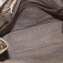 FENDI Zucchino Canvas Tote Bag PVC Beige Auth 156176-11