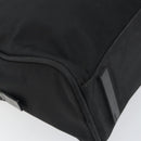 PRADA Tote Bag Nylon Black Gold Auth 156177-13