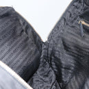 PRADA Tote Bag Nylon Black Gold Auth 156177-20