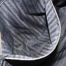 PRADA Tote Bag Nylon Black Gold Auth 156177-22