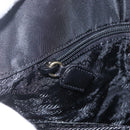 PRADA Chain Shoulder Bag Nylon Black Gold Auth 156178V-21