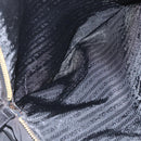 PRADA Chain Shoulder Bag Nylon Black Gold Auth 156178V-25