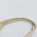 PRADA Tote Bag Canvas Brown Gold Auth 156181-8