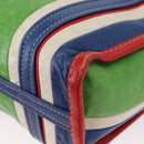 BALENCIAGA Bazaar Shopper XS Bag Leather 2way Multicolor 452458 Auth 156182-16