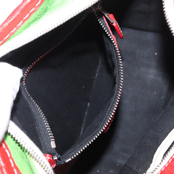 BALENCIAGA Bazaar Shopper XS Bag Leather 2way Multicolor 452458 Auth 156182