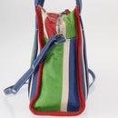 BALENCIAGA Bazaar Shopper XS Bag Leather 2way Multicolor 452458 Auth 156182-3