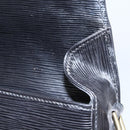 LOUIS VUITTON Epi Saint Cloud GM Shoulder Bag Black Noir M52192 LV Auth 156189-9