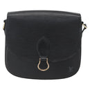 LOUIS VUITTON Epi Saint Cloud GM Shoulder Bag Black Noir M52192 LV Auth 156189-13