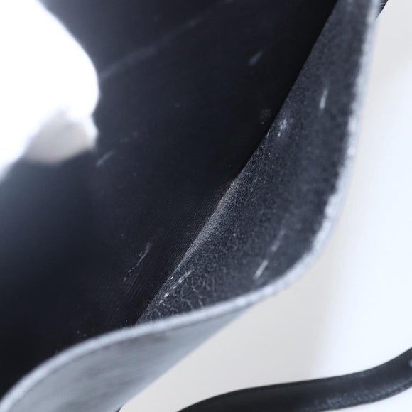 LOUIS VUITTON Epi Saint Cloud GM Shoulder Bag Black Noir M52192 LV Auth 156189