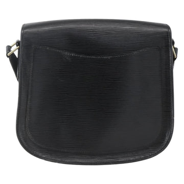 LOUIS VUITTON Epi Saint Cloud GM Shoulder Bag Black Noir M52192 LV Auth 156189 - 0
