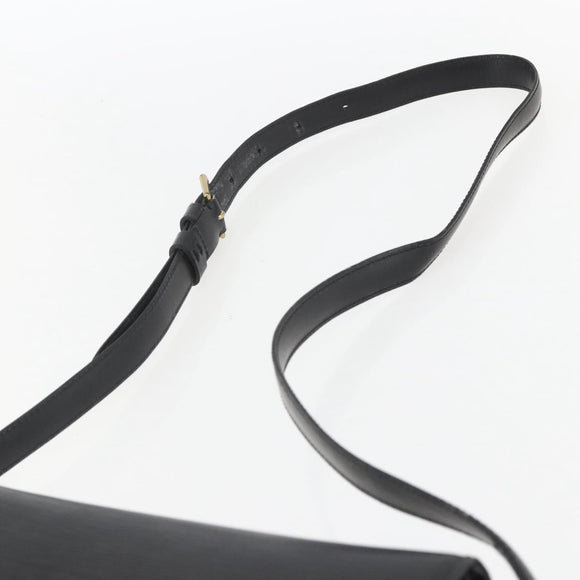 LOUIS VUITTON Epi Saint Cloud GM Shoulder Bag Black Noir M52192 LV Auth 156189