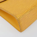 LOUIS VUITTON Epi Malesherbes Hand Bag Tassili Yellow Jonne M52379 Auth 156190-15