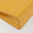 LOUIS VUITTON Epi Malesherbes Hand Bag Tassili Yellow Jonne M52379 Auth 156190-17