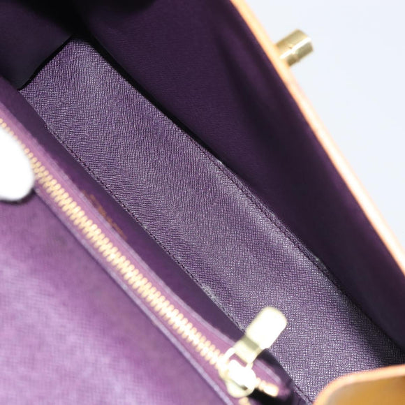 LOUIS VUITTON Epi Malesherbes Hand Bag Tassili Yellow Jonne M52379 Auth 156190