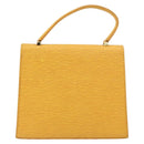 LOUIS VUITTON Epi Malesherbes Hand Bag Tassili Yellow Jonne M52379 Auth 156190-2