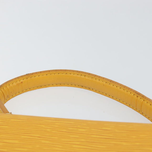 LOUIS VUITTON Epi Malesherbes Hand Bag Tassili Yellow Jonne M52379 Auth 156190