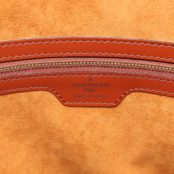 LOUIS VUITTON Epi Lussac Shoulder Bag Brown M52283 LV Auth 156191