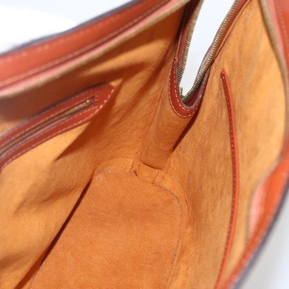 LOUIS VUITTON Epi Lussac Shoulder Bag Brown M52283 LV Auth 156191