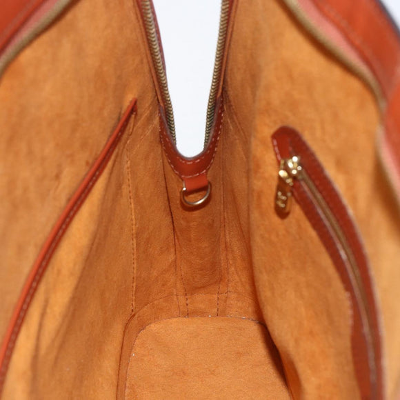 LOUIS VUITTON Epi Lussac Shoulder Bag Brown M52283 LV Auth 156191