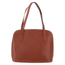 LOUIS VUITTON Epi Lussac Shoulder Bag Brown M52283 LV Auth 156191-13