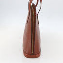 LOUIS VUITTON Epi Lussac Shoulder Bag Brown M52283 LV Auth 156191-4