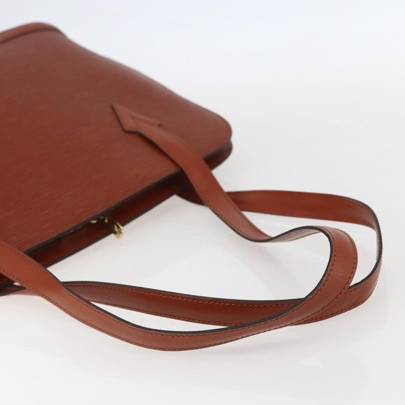 LOUIS VUITTON Epi Lussac Shoulder Bag Brown M52283 LV Auth 156191