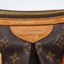 LOUIS VUITTON Monogram Palermo PM Tote Bag M40145 LV Auth 156193-20