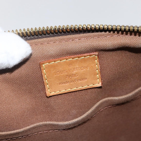 LOUIS VUITTON Monogram Palermo PM Tote Bag M40145 LV Auth 156193