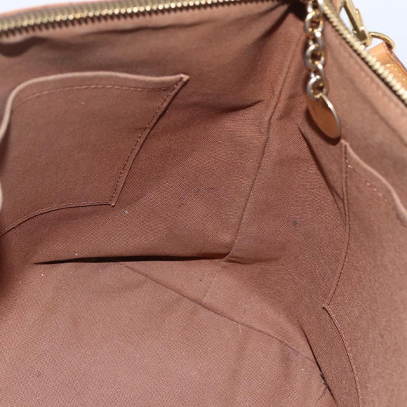 LOUIS VUITTON Monogram Palermo PM Tote Bag M40145 LV Auth 156193