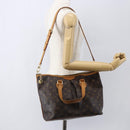 LOUIS VUITTON Monogram Palermo PM Tote Bag M40145 LV Auth 156193-26
