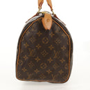 LOUIS VUITTON Monogram Speedy 30 Hand Bag M41526 LV Auth 156194V-4