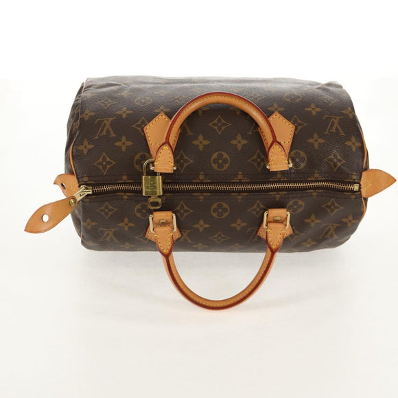 LOUIS VUITTON Monogram Speedy 30 Hand Bag M41526 LV Auth 156194V