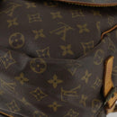 LOUIS VUITTON Monogram Saumur 35 Shoulder Bag M42254 LV Auth 156195-16