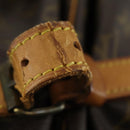 LOUIS VUITTON Monogram Saumur 35 Shoulder Bag M42254 LV Auth 156195-9