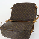 LOUIS VUITTON Monogram Saumur 35 Shoulder Bag M42254 LV Auth 156195-19