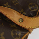 LOUIS VUITTON Monogram Saumur 35 Shoulder Bag M42254 LV Auth 156195-10