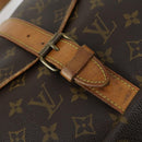 LOUIS VUITTON Monogram Saumur 35 Shoulder Bag M42254 LV Auth 156195-20