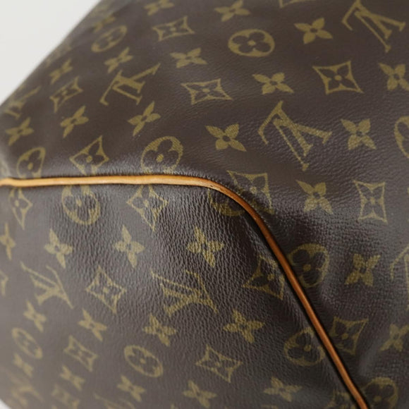 LOUIS VUITTON Monogram Keepall 55 Boston Bag M41424 LV Auth 156198